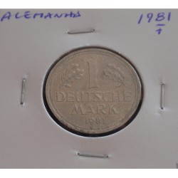 Alemanha - 1 Mark - 1981 F