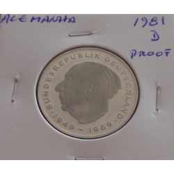 Alemanha - 2 Mark - 1981 D...