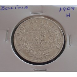 Bolívia - 50 Centavos -...