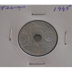 França - 20 Centimes - 1945