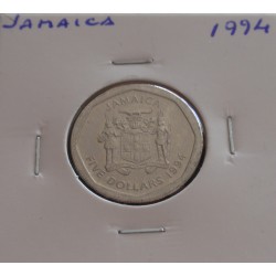 Jamaica - 5 Dollars - 1994