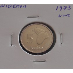Nigéria - 5 Kobo - 1973 - Unc