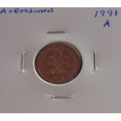 Alemanha - 1 Pfennig - 1991 A