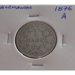 Alemanha - 1 Mark - 1876 A...