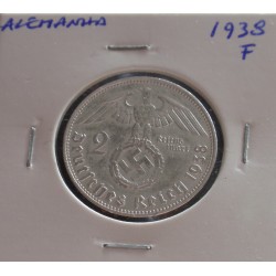 Alemanha - 2 Mark - 1938 F...