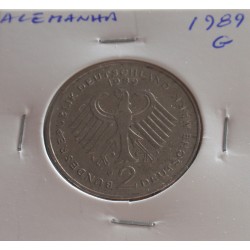 Alemanha - 2 Mark - 1989 G...