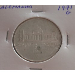Alemanha - 5 Mark - 1971 G...
