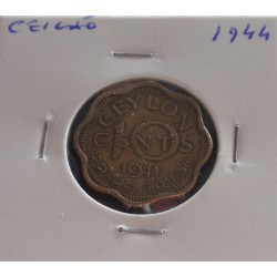Ceilão - 10 Cents - 1944