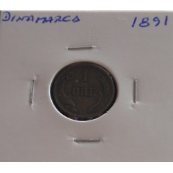 Dinamarca - 1 Ore - 1891