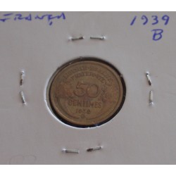 França - 50 Centimes - 1939 B
