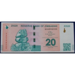 Zimbabwe - 20 Zig - 2024 -...
