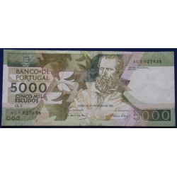 Portugal - 5000 Escudos -...