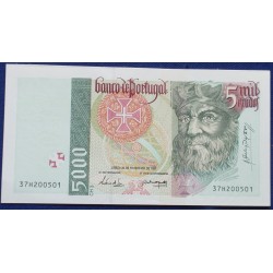 Portugal - 5000 Escudos -...