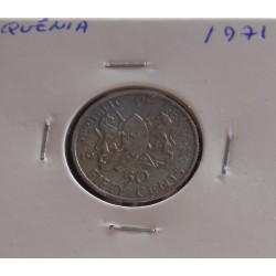 Quénia - 50 Cents - 1971
