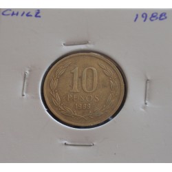 Chile - 10 Pesos - 1988