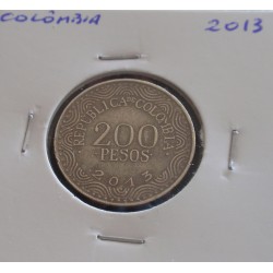 Colômbia - 200 Pesos - 2013