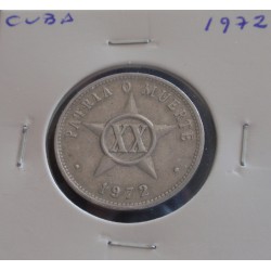 Cuba - XX Centavos - 1972