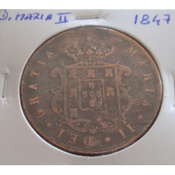D. Maria II - XX Réis - 1847