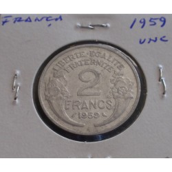 França - 2 Francs - 1959 - Unc