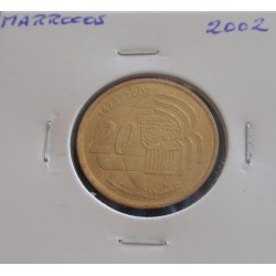 Marrocos - 20 Santimat - 2002