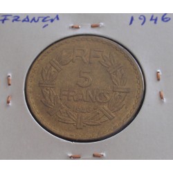 França - 5 Francs - 1946