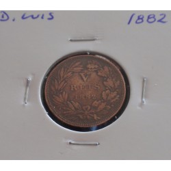 D. Luis - V Réis - 1882