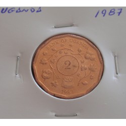 Uganda - 2 Shillings - 1987