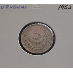 Uruguai - 5 Centesimos - 1953