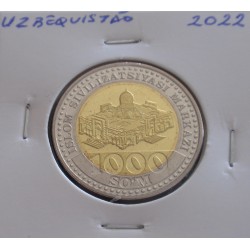 Uzbequistão - 1000 Som - 2022
