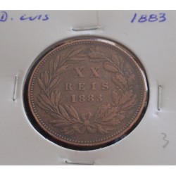 D. Luis - XX Réis - 1883