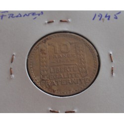 França - 10 Francs - 1945