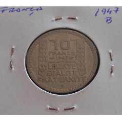 França - 10 Francs - 1947 B