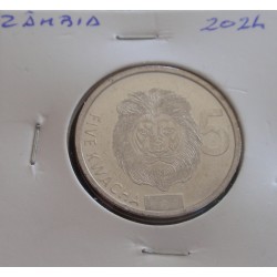Zâmbia - 5 Kwacha - 2024