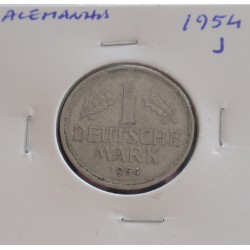 Alemanha - 1 Mark - 1954 J