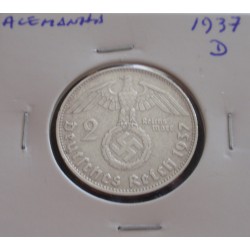 Alemanha - 2 Mark - 1937 D...