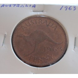 Austrália - 1 Penny - 1963