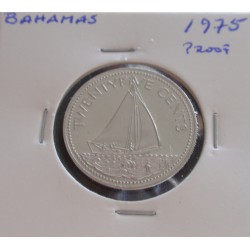 Bahamas - 25 Cents - 1975 -...