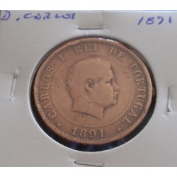 D. Carlos - 20 Réis - 1891