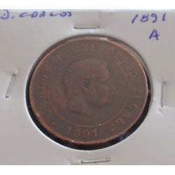 D. Carlos - 20 Réis - 1891 A