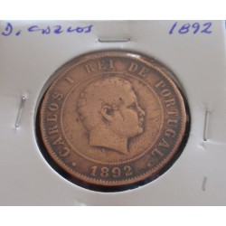 D. Carlos - 20 Réis - 1892