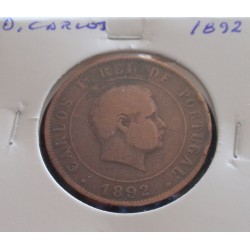 D. Carlos - 20 Réis - 1892