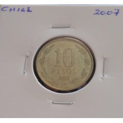 Chile - 10 Pesos - 2007