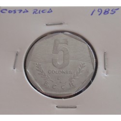 Costa Rica - 5 Colones - 1985