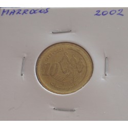 Marrocos - 10 Santimat - 2002