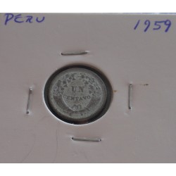 Peru - 1 Centavo - 1959