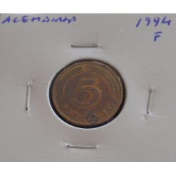 Alemanha - 5 Pfennig - 1994 F