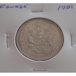 Canadá - 50 Cents - 1981