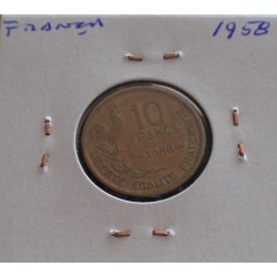 França - 10 Francs - 1958