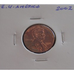 E. U. América - 1 Cent - 2002