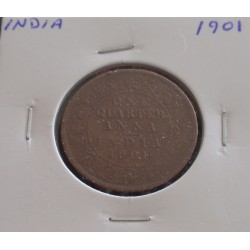 India - 1/4 Anna - 1901